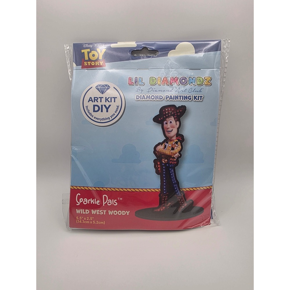 Diamond Art Club Toy Story Wild West Woody Lil Diamondz Sparkle Pals DIY Kit